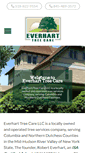 Mobile Screenshot of everharttreecare.com